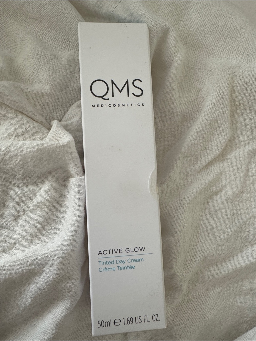QMS Medicosmetics Active Glow Tinted Day Cream SPF 50+ 50ml NEW Luxury Glow